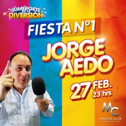 Fiesta n°1 con Jorge Aedo 80's y 90's