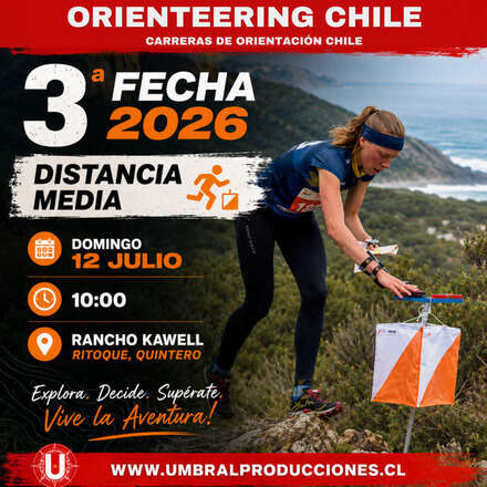 Orienteering Chile 3 Fecha 2026