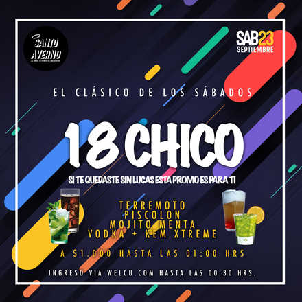 Santo Averno / 18 Chico