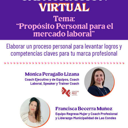 Capacitación Virtual: Propósito Personal para el Mercado Laboral