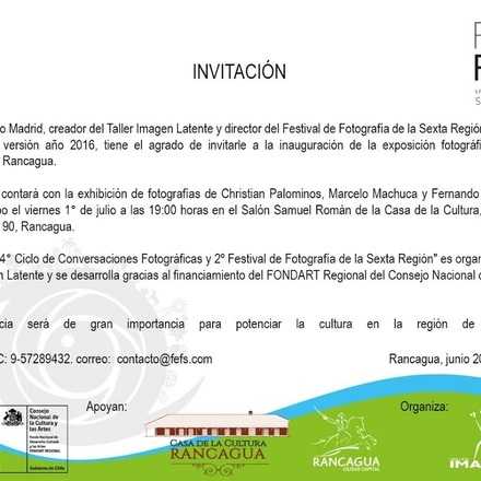 Inauguración Muestra Fotógrafos Regionales Rancagua