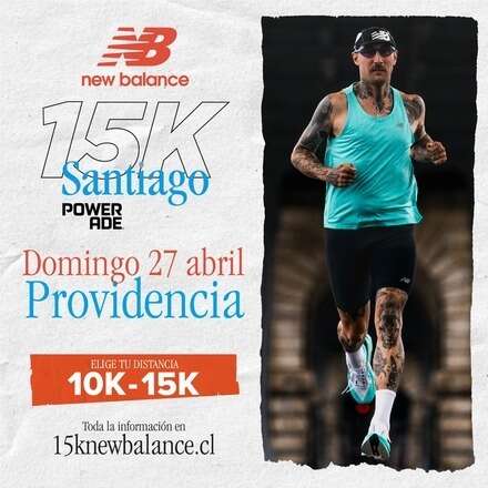 New Balance 15 K Santiago 2025