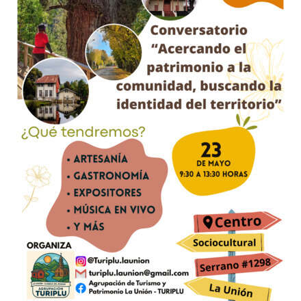 Conversatorio "Acercando el patrimonio a la comunidad, buscando la identidad del territorio"