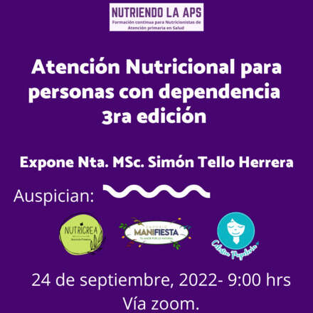 Atención nutricional a personas con dependencia tercera edicion