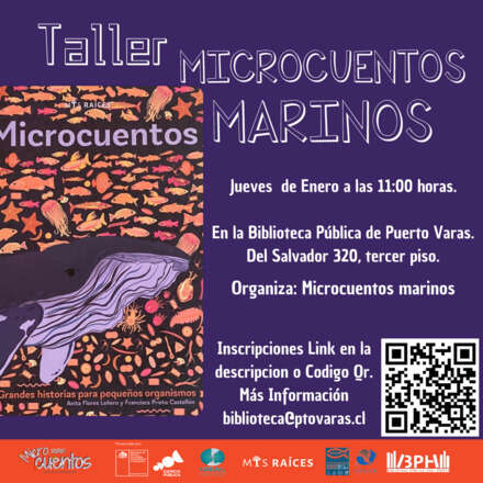 taller libro Microcuentos marinos