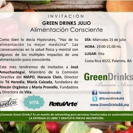 Green Drinks / Alimentación Consciente