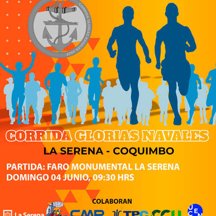 Corrida Glorias Navales 2023 Coquimbo - La Serena