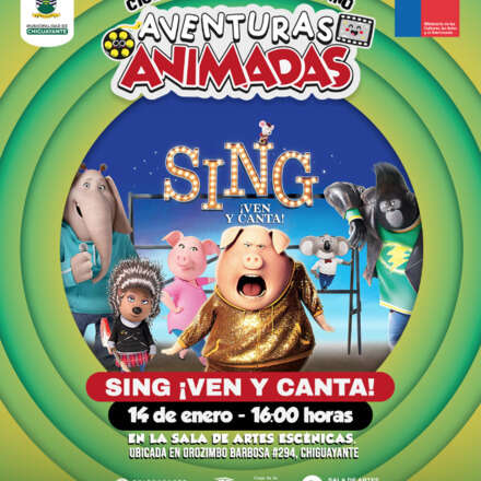 "SING, ¡VEN Y CANTA!" CICLO DE CINE EN VERANO