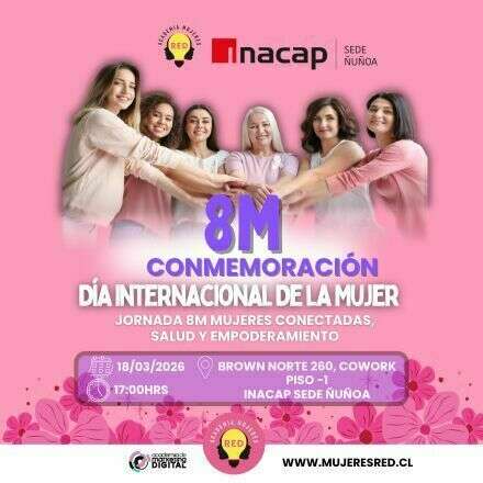 Jornada 8M Mujeres Conectadas Salud y Empoderamiento