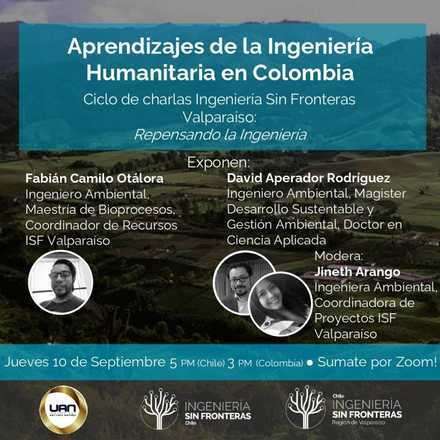 Aprendizajes de La Ingeniería Humanitaria en Colombia