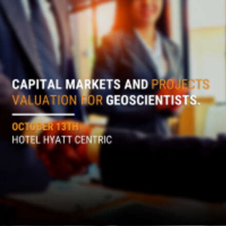 Capital markets and project valuation for geoscientists