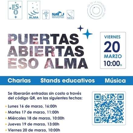 Puertas Abiertas ESO-ALMA 2026
