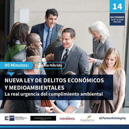 Charla 90 Minutos: Nueva Ley de Delitos Económicos  y Medioambientales