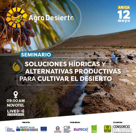 Soluciones hídricas y alternativas productivas para cultivar el desierto