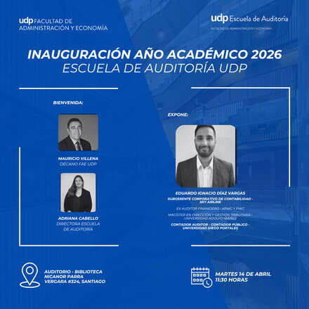Inauguración año académico 2026 - Escuela de Auditoría