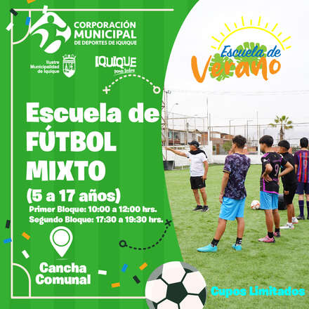 Escuela de Fútbol Mixto 2026