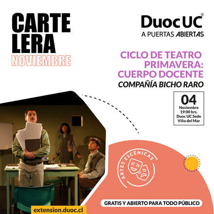 Ciclo Teatral De Primavera  - Obra "Cuerpo Docente"