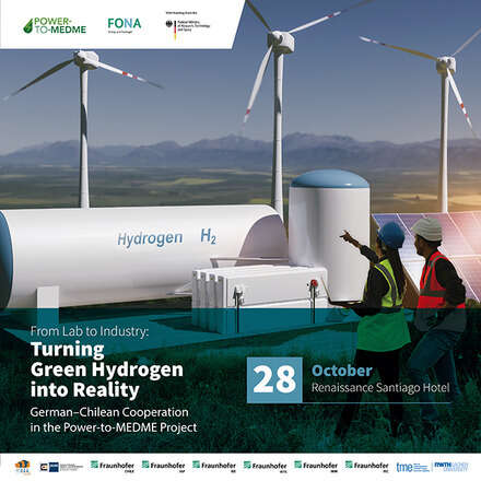 From Lab to Industry: Turning Green Hydrogen into Reality | German Chilean Cooperation in the Power-to-MEDME Project.