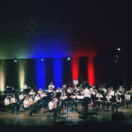América en Sinfonía I Concierto Banda Sinfónica de Santander y Banda Sinfónica UIS