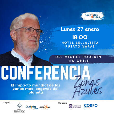 Conferencia Zonas Azules. Dr. Michel Poulain