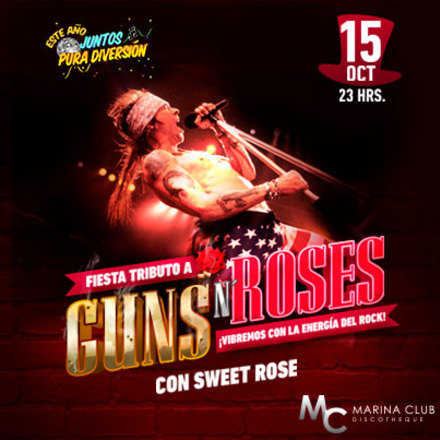 Fiesta Tributo a Guns N Roses en MC