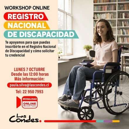 Workshop online: Registro Nacional y Credencial de Discapacidad