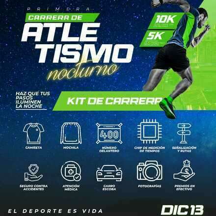 1ra Carrera Atletismo Nocturna del Socorro