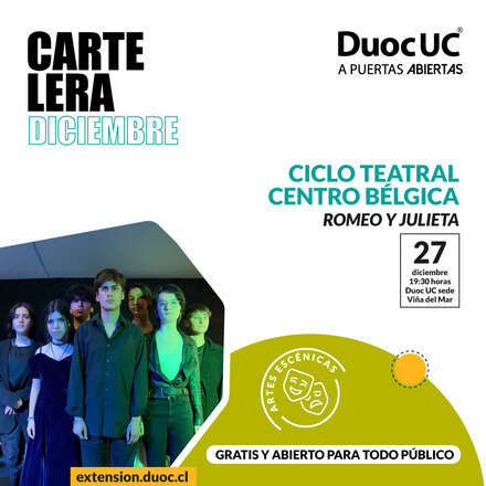 Ciclo Teatral Centro Bélgica - Obra Romeo y Julieta - TE