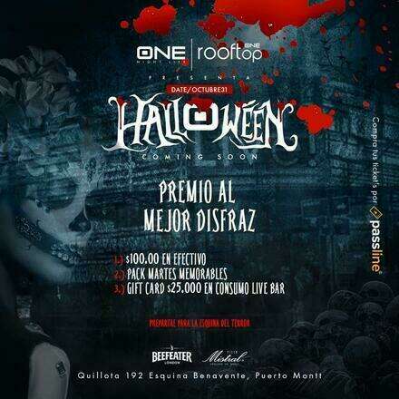 LUNES DE 31 OCTUBRE 2022 - HALLOWEEN - LA ESQUINA DEL TERROR - BARBARA URRUTIA MAIN STAGE - MEECOPH_ONE TERRAZA ELECTRONICA - LISTA DCTO 