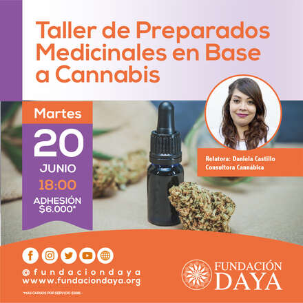 Taller de Preparados Medicinales a base de Cannabis 20 junio 2023