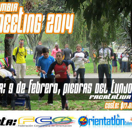 Primera Fecha Campeonato Nacional de Orientación de Colombia | 09-Febrero-2014