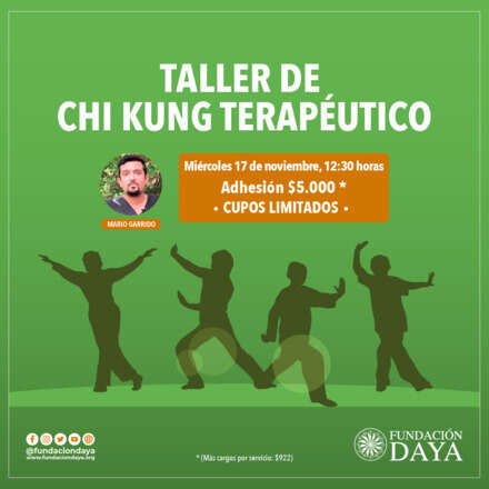 Taller de Chi Kung Terapéutico 17 noviembre 2021