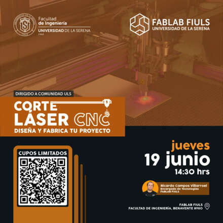 Taller Corte Laser CNC para Comunidad ULS - 19 Jun 25