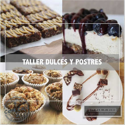 Dulces y Postres con Nico Decarli - 16 Mayo