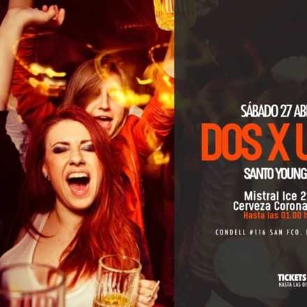 Santo Averno / Dos X Uno