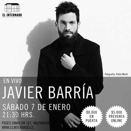 Javier Barría en Vivo en Valparaiso