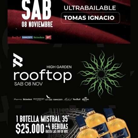 SÁBADO 08 NOVIEMBRE / TICKETS