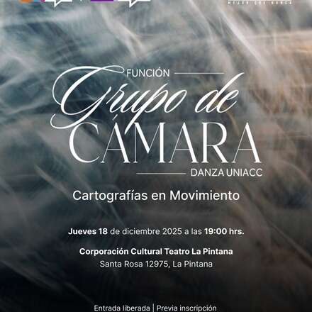 Función Grupo de Cámara Danza UNACC- Cartografías en Movimiento