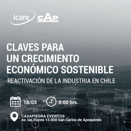 Claves para un crecimiento económico sostenible: Reactivación de la industria en Chile