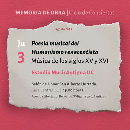 Poesía musical del Humanismo renacentista | Música de los siglos XV y XVI 