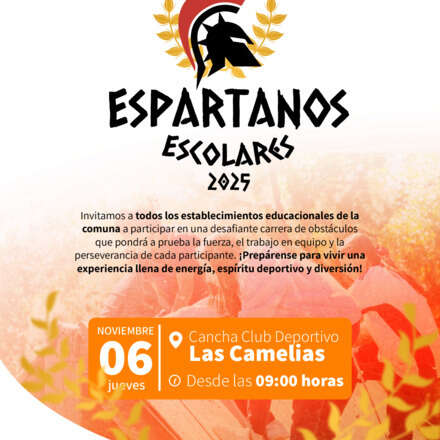 Espartanos Escolares Quillón, Ñuble Año 2025