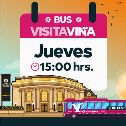   Bus Visita Viña Jueves 18/06 15:00pm