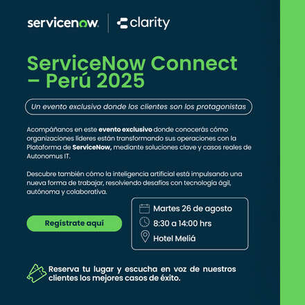 ServiceNow Connect Perú