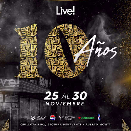 ACCESO EXCLUSIVO : ANIVERSARIO 10 AÑOS ~ LIVE SOCIAL BAR ~ PMC 