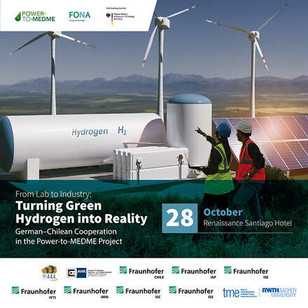 From Lab to Industry: Turning Green Hydrogen into Reality | German Chilean Cooperation in the Power-to-MEDME Project.