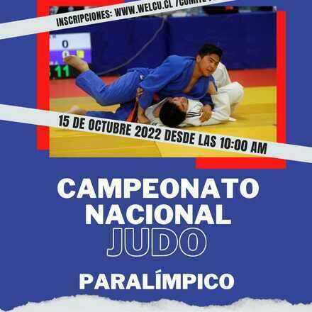 Campeonato Nacional Judo Paralímpico 2022