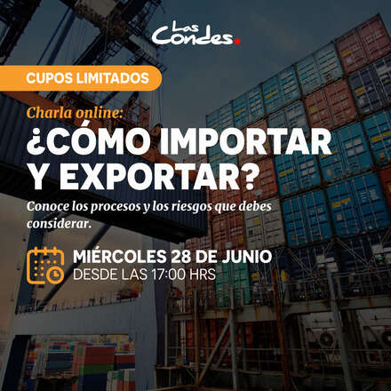 Charla online: ¿Cómo importar y exportar?