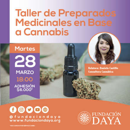 Taller de Preparados Medicinales a Base de Cannabis 28 marzo 2023
