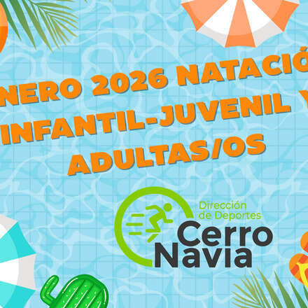  ENERO 2026: NATACIÓN  INFANTIL, JUVENIL Y ADULTOS/AS