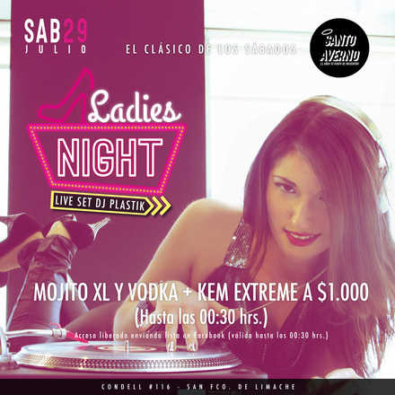 Ladies Night + Dj Plastik